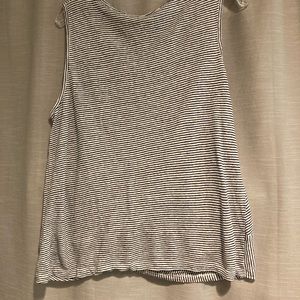 C & C tank, cream with navy stripe, XL